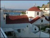 Evening light on the roofs