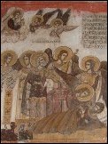 Fresco: the raising of Lazarus