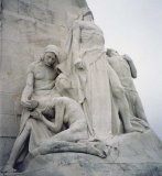 More mourners. The monument lists 65,000 Canadian dead. This is roughly 22 times the number killed in the WTC.